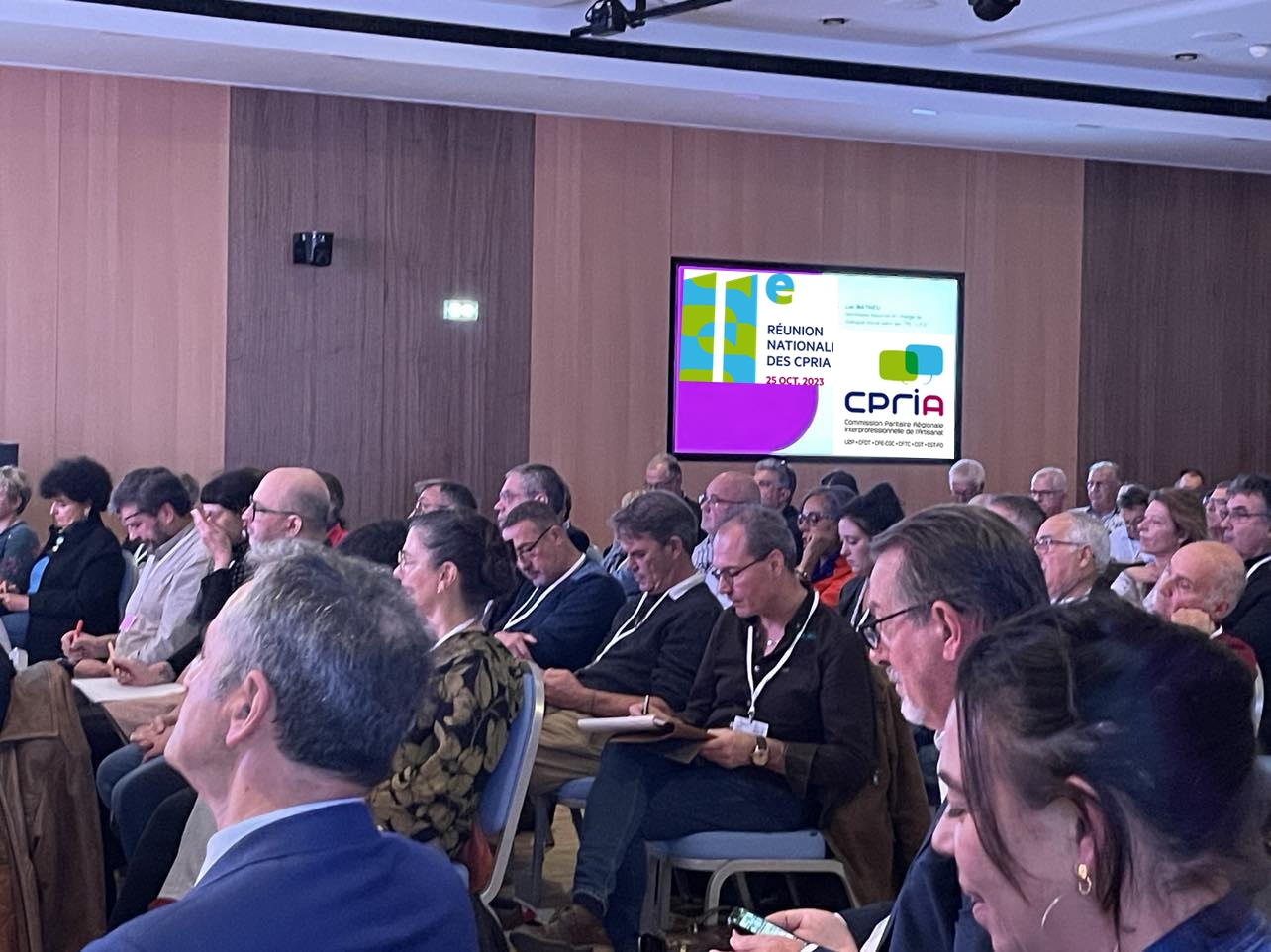 11ème Réunion Nationale des CPRIA à Paris