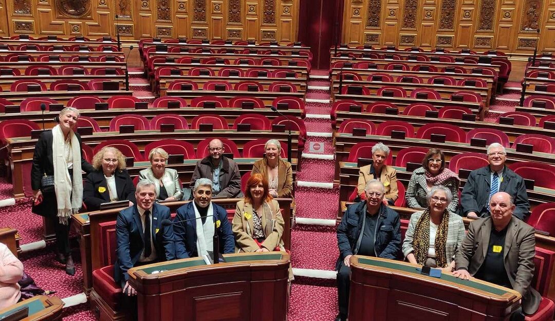 Visite du Sénat - CNAMS Île-de- France - février 2024